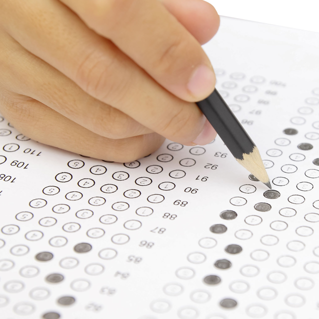 filling in scantron