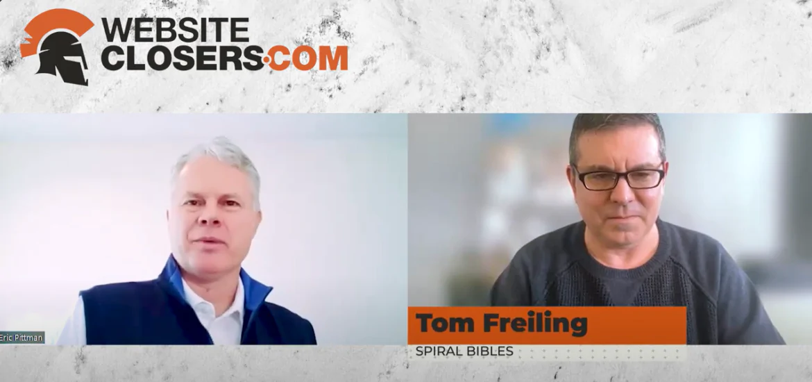 Tom Freiling, Seller of Spiral Bibles